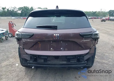 2025 Buick Envision Avenir Awd z USA, uszkodzony, nr VIN LRBFZME42SD005889